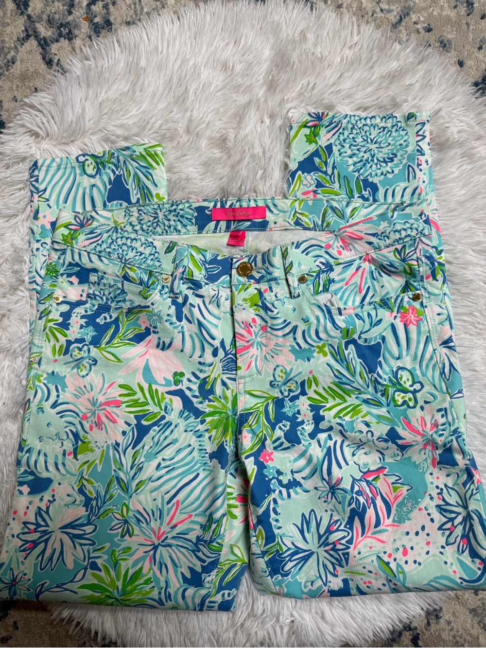 NWOT Lilly Pulitzer South Ocean Skinny Ankle Jean